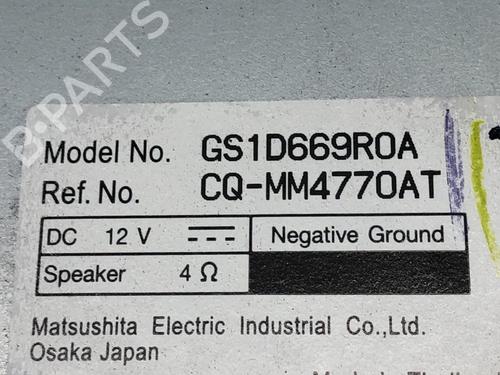 Radio MAZDA 6 Estate (GH) 1.8 MZR | BP11218934E6 