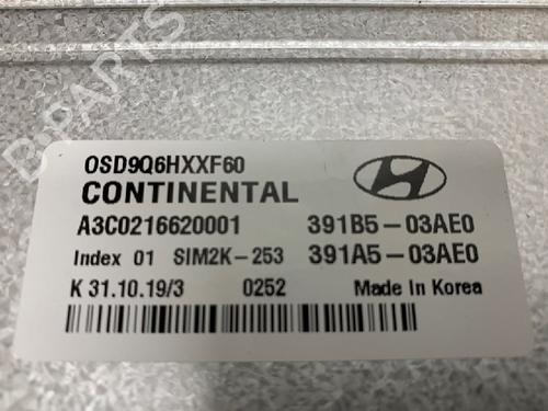 Engine control unit (ECU) HYUNDAI KONA (OS, OSE, OSI) 1.6 GDi Hybrid | BP10843059M57 
