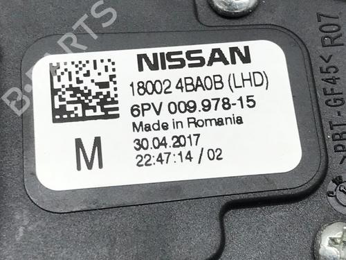Pedal NISSAN QASHQAI II SUV (J11, J11_) 1.5 dCi | BP10853940I4 