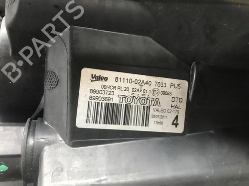 Koplamp rechts TOYOTA AURIS (_E15_) 1.8 Hybrid (ZWE150_, ZWE150R) | BP30085723C29