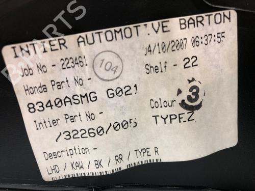 Armrest / Center console HONDA CIVIC VIII Hatchback (FN, FK) Type R (FN2) | BP30327784I20 