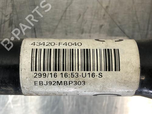 Left front driveshaft TOYOTA C-HR (_X1_) 1.8 Hybrid (ZYX10_, ZYX11_, ZYX10R, ZYX11R) | BP31322707M38