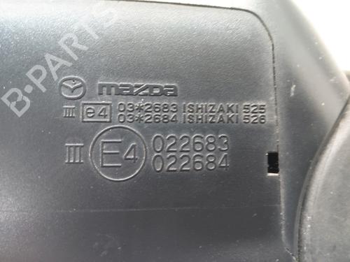 Left mirror MAZDA 6 Hatchback (GH) 2.0 MZR (GHEFS) | BP30820532C26