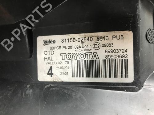 Left headlight TOYOTA AURIS (_E15_) 1.8 Hybrid (ZWE150_, ZWE150R) | BP32198201C28 - Image 5