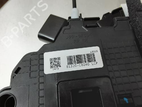 Front right lock HYUNDAI i20 II (GB, IB) 1.0 T-GDI | BP14985141C97 