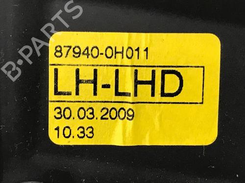 Left mirror TOYOTA AYGO (_B1_) 1.0 (KGB10_, KGB10R) | BP10855236C26 