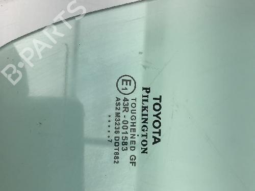 Front right door window TOYOTA YARIS (_P13_) 1.5 Hybrid (NHP130_) | BP10847715C19 