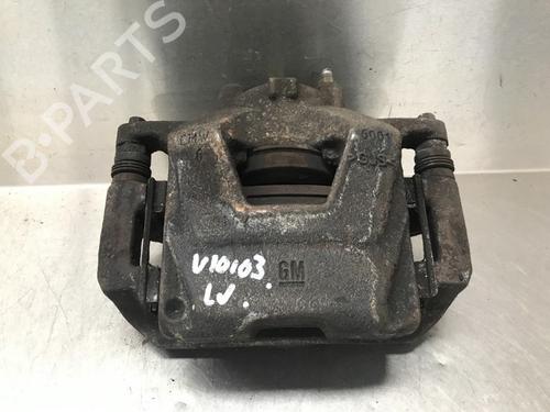 Used Left front brake caliper CHEVROLET AVEO Hatchback (T300) 1.3 D (95 hp) 13239547