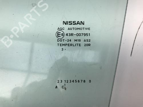 Front left door window NISSAN JUKE (F15) 1.6 | BP10848361C18 