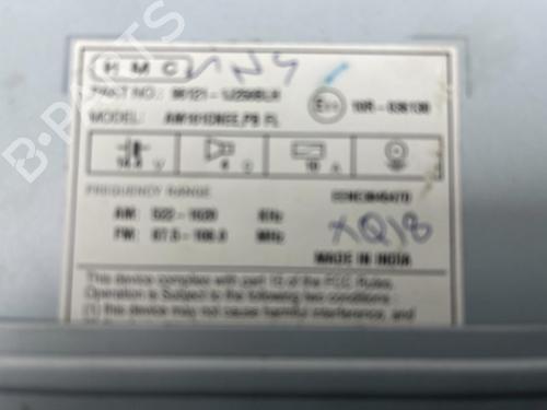 Radio HYUNDAI i20 I (PB, PBT) 1.2 | BP11499210E6 