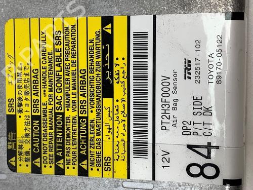 ECU airbags TOYOTA AVENSIS Estate (_T25_) 1.8 VVT-i (ZZT251_, ZZT251R) | BP10841526M53 