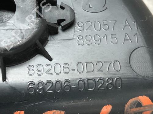 Rear left exterior door handle TOYOTA AURIS (_E18_) 1.4 D-4D (NDE180_, NDE180R) | BP13740505C130 