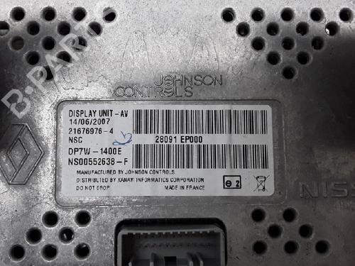 Display monitor NISSAN QASHQAI / QASHQAI +2 I (J10, NJ10, JJ10E) 2.0 | BP13171597C48 