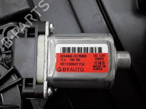 Rear right window mechanism HYUNDAI TUCSON (TL, TLE) 1.6 GDi | BP10830770C25 