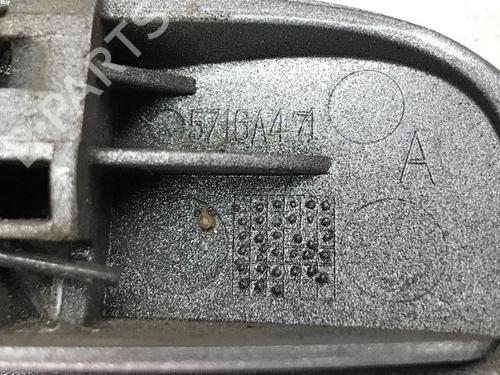 Rear left exterior door handle MITSUBISHI MIRAGE / SPACE STAR VI Hatchback (A0_A) 1.0 (A05A) | BP11380892C130 