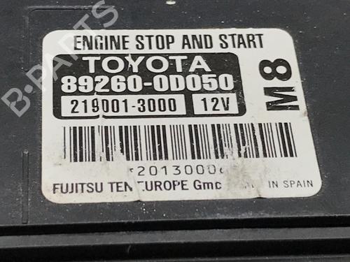Electronic module TOYOTA YARIS (_P13_) 1.0 (KSP130_, KSP130) | BP10857992M83