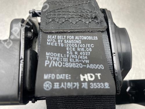 Rear right seatbelt HYUNDAI i30 (GD) 1.6 GDI | BP18661629I28 