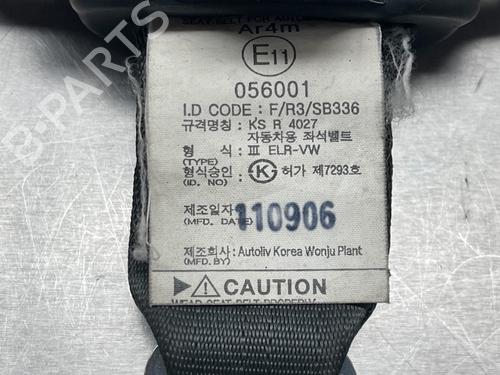 Rear center seatbelt KIA SPORTAGE III (SL) 2.0 CVVT | BP13179820I27 