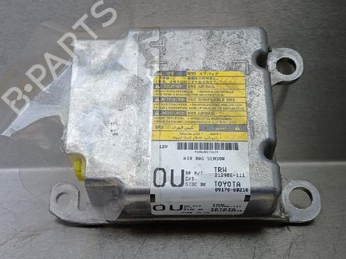 Kollisjonspute styreenhet TOYOTA YARIS (_P9_) 1.3 VVT-i (SCP90_, SCP90R) (87 hp) 10851632