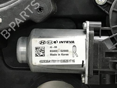 Rear right window mechanism HYUNDAI IONIQ (AE) 1.6 GDI Hybrid | BP16377568C25 