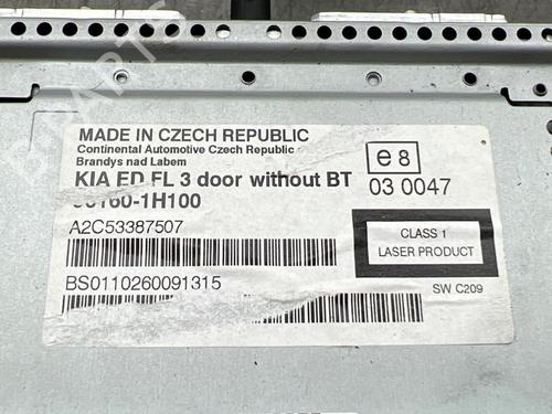 Radio KIA PRO CEE'D (ED) 1.4 CVVT | BP15729753E6 