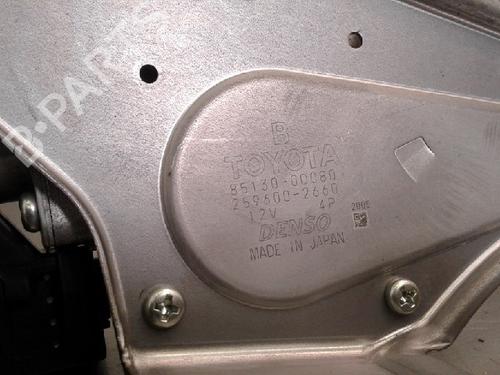 Rear wiper motor TOYOTA YARIS (_P13_) 1.5 Hybrid (NHP130_, NHP130) | BP10825863M102