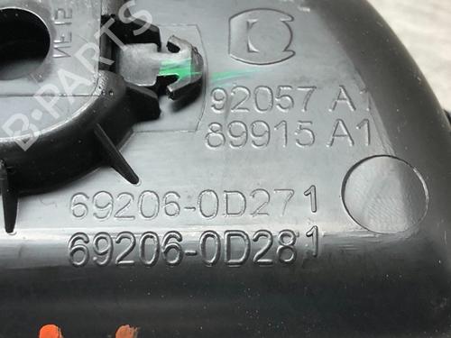 Front left exterior door handle TOYOTA AURIS Estate (_E18_) 1.2 (NRE185_, NRE185R, NRE185H) | BP12844061C128 
