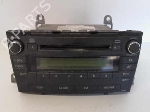 Used Radio TOYOTA AVENSIS Estate (_T27_) 2.2 D-4D (ADT271_, ADT271R) (150 hp) 13651590