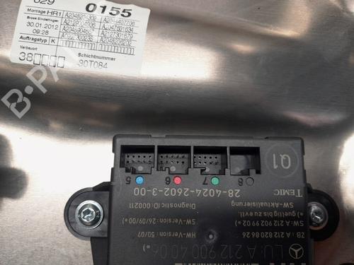 Rear right window mechanism MERCEDES-BENZ C-CLASS (W204) C 200 CDI (204.001) | BP21056101C25 