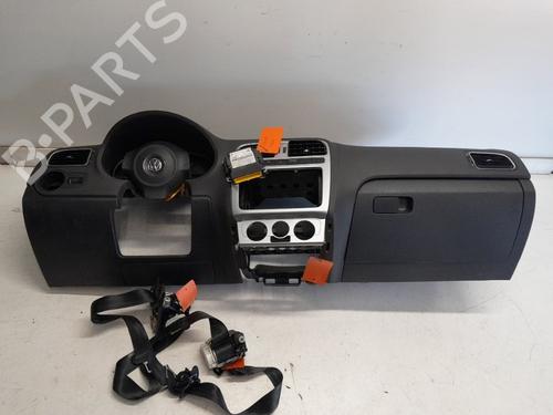 Used Airbag Kit VW POLO V (6R1, 6C1) 1.6 TDI (90 hp) 29864077
