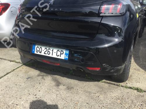 Used Rear bumper PEUGEOT 208 II (UB_, UP_, UW_, UJ_) 1.2 PureTech 100 (101 hp) 29980897