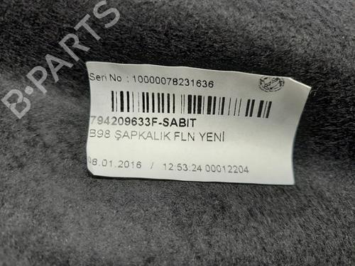 Hattehylde RENAULT CLIO IV (BH_) 0.9 TCe 90 (BHNF, BHMA, BHMH, BHJK, BHJR) | BP29738903C85