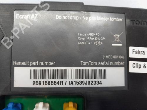 Display monitor RENAULT MEGANE III Grandtour (KZ0/1) 1.4 TCe (KZ0F, KZ1V) | BP29166487C48 