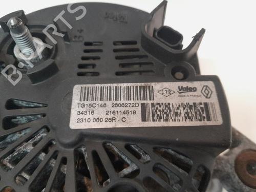 Generator RENAULT KANGOO Express (FW0/1_) 1.5 dCi 75 (FW07, FW10, FW04) | BP31719599M7 