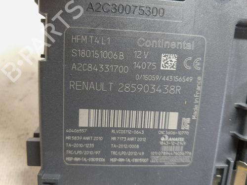 Electronic module RENAULT CLIO IV Grandtour (KH_) 1.5 dCi 90 (KHN3, KHN4) | BP30378524M83