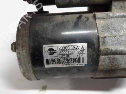 Startmotor NISSAN QASHQAI I (J10, NJ10) 1.6 | BP30923411M8