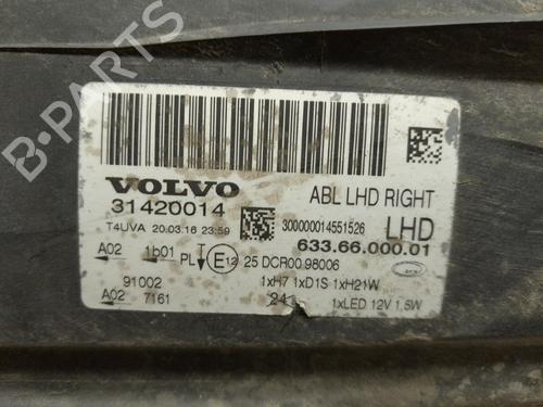 Right headlight VOLVO V70 III (135) D4 | BP30658381C29 