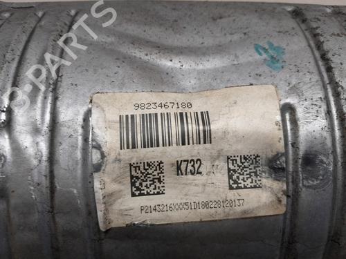 Particulate filter CITROËN C4 CACTUS 1.6 BlueHDi 100 | BP29739026M81 