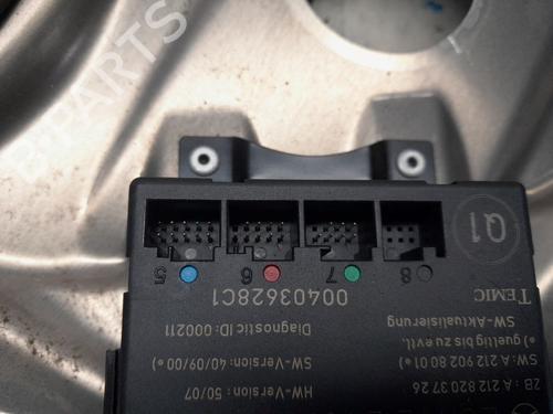 Front left window mechanism MERCEDES-BENZ C-CLASS (W204) C 200 CDI (204.001) | BP22569022C22 