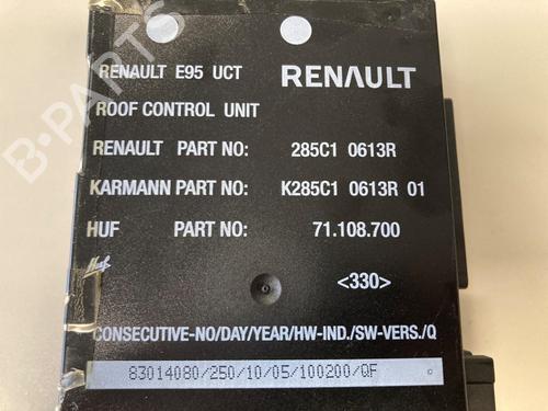 Electronic module RENAULT MEGANE CC (EZ0/1_) 1.5 dCi (EZ09, EZ1G, EZ0D, EZ14) | BP29166912M83 