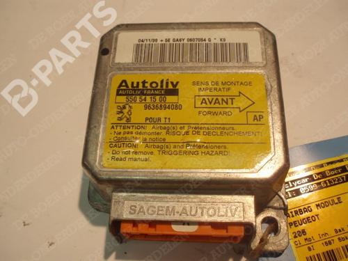 ECU airbags PEUGEOT 206 Hatchback (2A/C) 1.6 i | BP11063979M53  - Image 5
