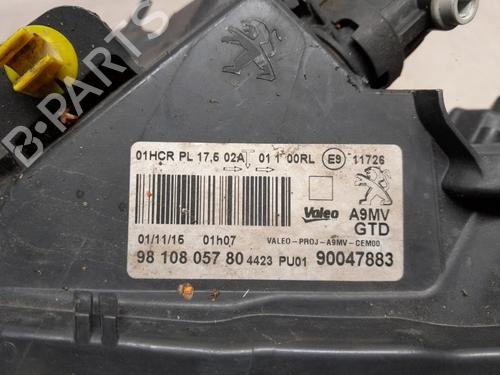Left headlight PEUGEOT 208 I (CA_, CC_) 1.6 HDi / BlueHDi 75 | BP29633782C28 