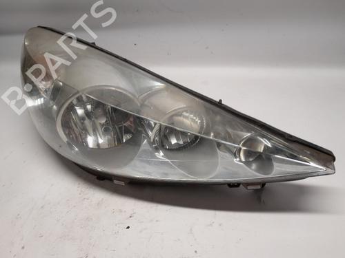 Højre forlygte PEUGEOT 206+ (2L_, 2M_) 1.4 i (2LKFWA, 2MKFWA) (75 hp) 32035716