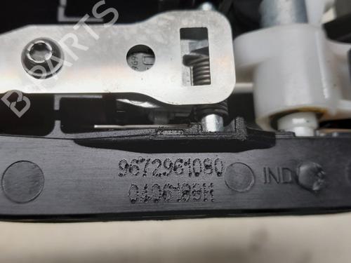 Rear right exterior door handle PEUGEOT 2008 I (CU_) 1.6 BlueHDi 100 | BP13626137C130