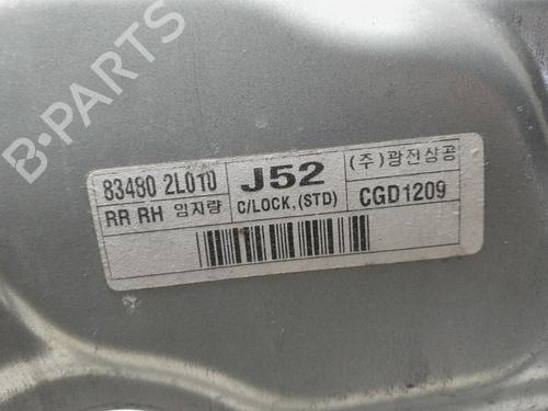 Rear right window mechanism HYUNDAI i30 (FD) 1.6 | BP18847980C25 