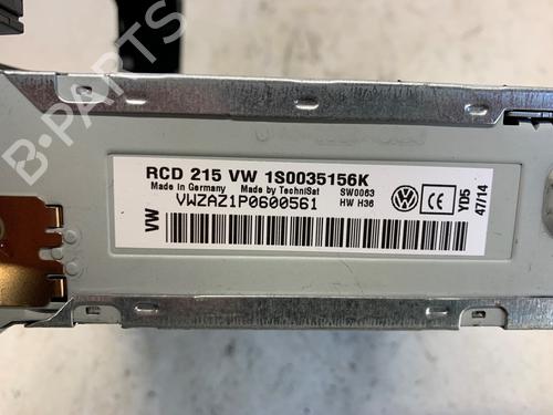 Radio VW UP! (121, 122, BL1, BL2, BL3, 123) 1.0 EcoFuel | BP36308796E6 - Image 4