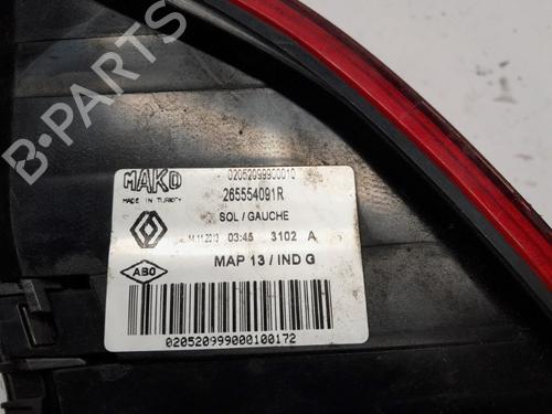 Left taillight RENAULT CLIO IV (BH_) 0.9 TCe 90 (BHNF, BHMA, BHMH, BHJK, BHJR) | BP18849492C34 