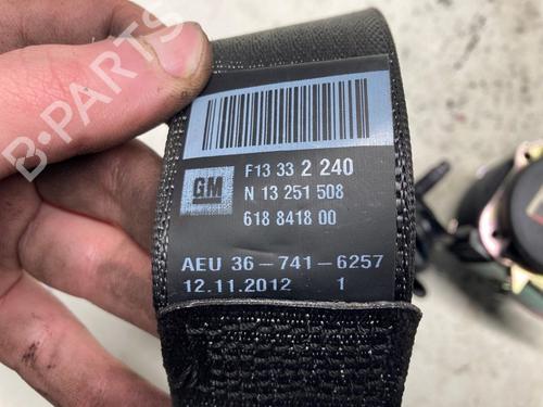 Rear right seatbelt OPEL ZAFIRA TOURER C (P12) 1.6 CNG (75) | BP18845649I28 