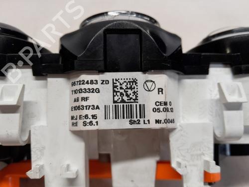 Climate control PEUGEOT 208 I (CA_, CC_) 1.2 VTI 82 | BP28827792I5 