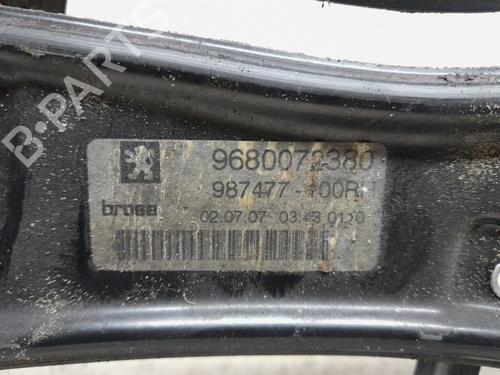 Rear right window mechanism PEUGEOT 207 CC (WD_) 1.6 16V Turbo | BP29980595C25